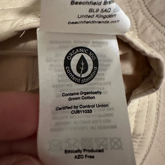 Beechfield Baseball Cap Embroidered 100% Organic Cotton Adjustable Dad Hat - Picture 12 of 16